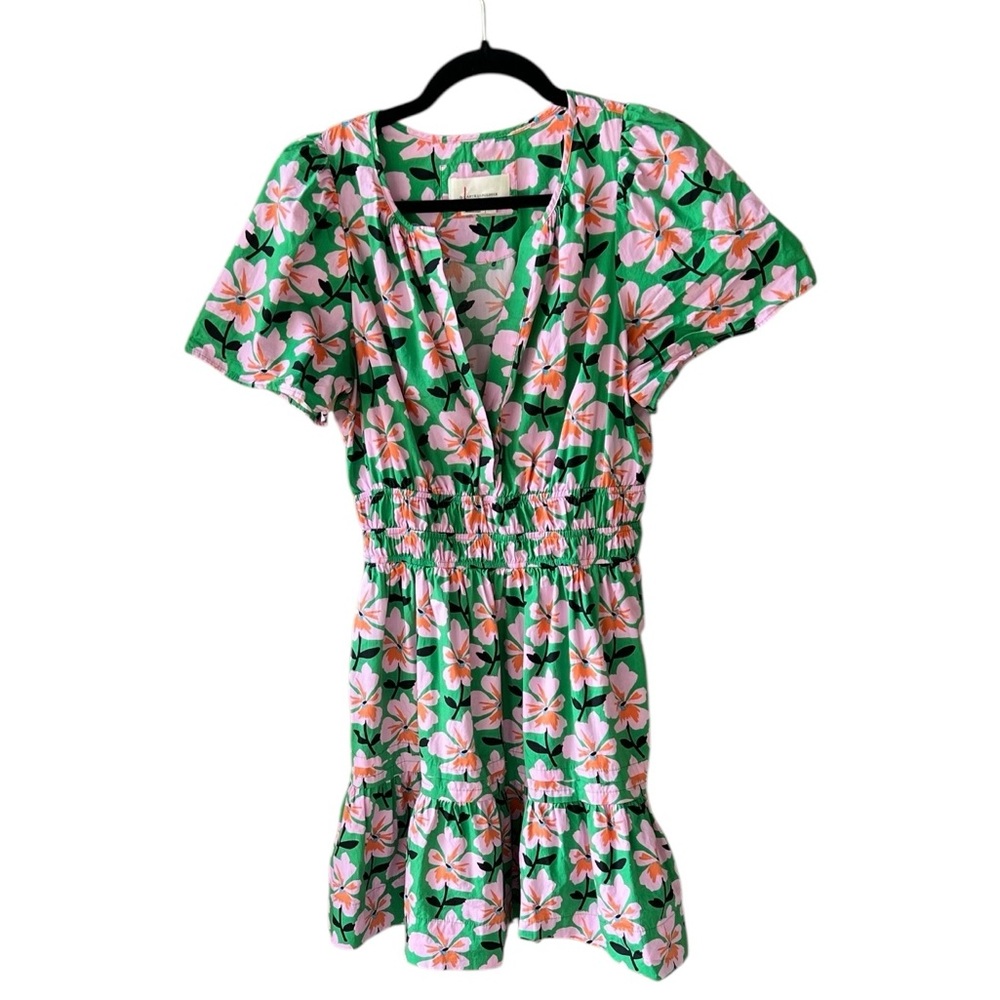 Anthropologie Somerset Mini Dress Vibrant Floral Sz S - Picture 2 of 12